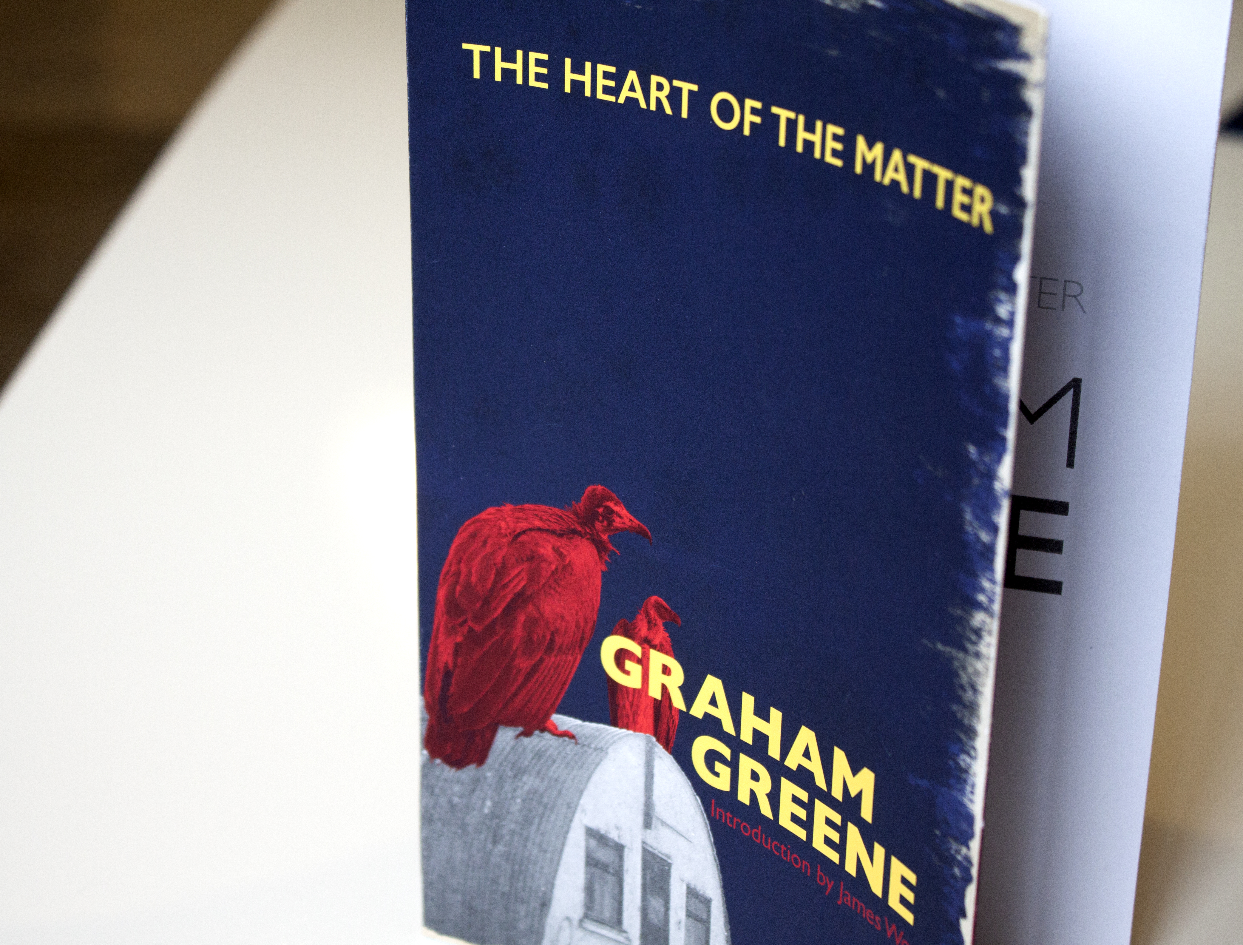 photo of book cover design for The Heart of the Matter by Graham Greene